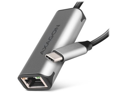 AXAGON adaptér USB-C na 2,5 GLAN(RJ-45) / ADE-25RC / USB 3.2 Gen1 / 15cm ADE-25RC