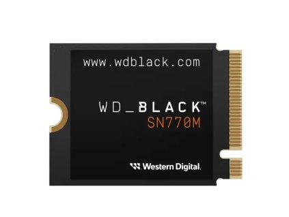 WD SSD Black SN770M 1TB / WDS100T3X0G / NVMe M.2 PCIe Gen4 / Interní / M.2 2230 WDS100T3X0G-00CHY0