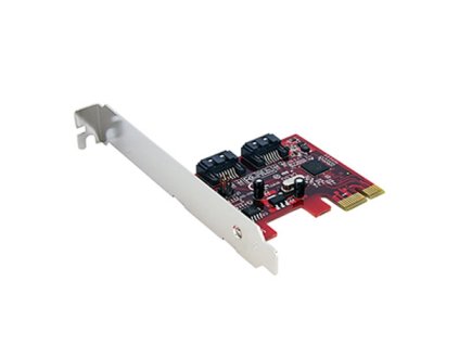 DELL 2-Portový PCI-Express SATA řadič pro rozšíření serveru na 4x 3.5" + 2x 2.5" disky/ pro PowerEdge T20/ T30/ T40 AB893244