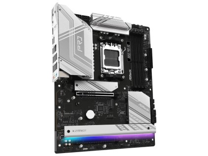 ASRock B850 Pro RS / AMD B850 / AM5 / 4x DDR5 DIMM / 4x M.2 / HDMI / USB-C / ATX 90-MXBQK0-A0UAYZ
