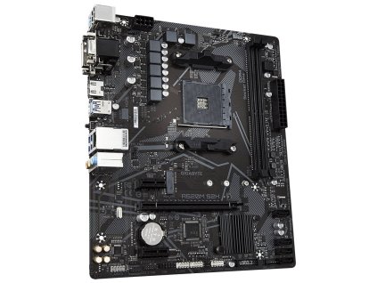 GIGABYTE A520M S2H / AMD A520 / AM4 / 2x DDR4 / VGA / DVI-D / HDMI / M.2 / mATX A520M S2H
