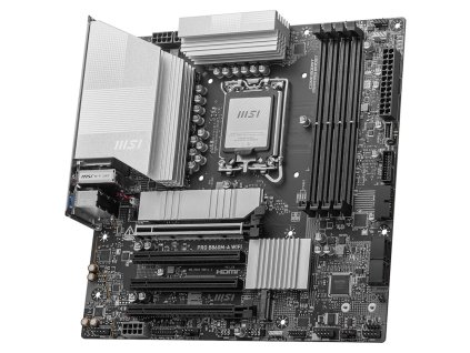 MSI PRO B860M-A WIFI / INTEL B860 / LGA1851 / 4x DDR5 / M.2 / WiFi / mATX PRO B860M-A WIFI