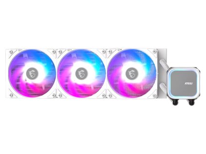 MSI vodní chladič CPU MAG CORELIQUID A13 360 WHITE/ 3x 120mm ARGB fan / bílý 306-7ZW6E27-C24