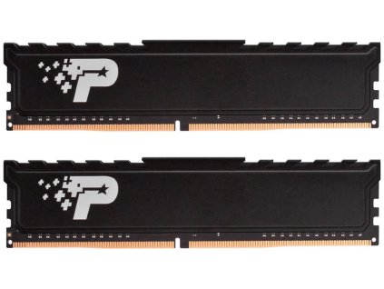 PATRIOT Signature Premium Line 16GB DDR4 2666MHz / DIMM / CL19 / 1,2V / Heat Shield / KIT 2x 8GB PSP416G2666KH1