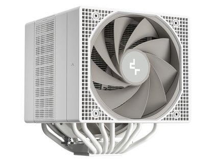 DEEPCOOL chladič CPU Assassin IV / dual tower / 120mm + 140mm fan / 7x tep. trubice /  Intel i AMD / bílý R-ASN4-WHNNMT-G