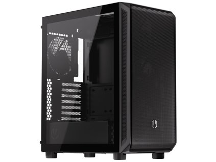 Endorfy skříň Arx 500 Air / ATX / 5 x 140 fan (až 7 fans) / 2xUSB-A / USB-C / tvrzené sklo  / mesh panel /  černá EY2A010
