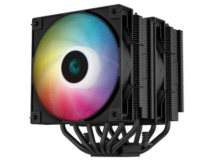 DEEPCOOL chladič AG620 BK ARGB / 2x 120mm fan / 6x heatpipes / PWM / pro Intel i AMD / černý R-AG620-BKANMN-G-2