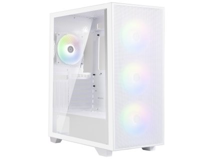 POŠKOZENÝ OBAL - BitFenix skříň Flow FRGB/ ATX / 4x121mm FRGB fan / 2xUSB 3.1  / tvrzené sklo / bílá BFC-FLO-311-WWGSW-4F-VYP