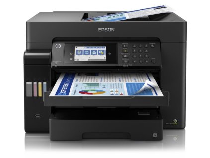 Epson L15150/ A3+/ MFZ/ ITS/ LCD/ 4 barvy/ Duplex/ ADF/ Fax/ Wi-Fi/ USB/ 5 let záruka po registraci C11CH72402