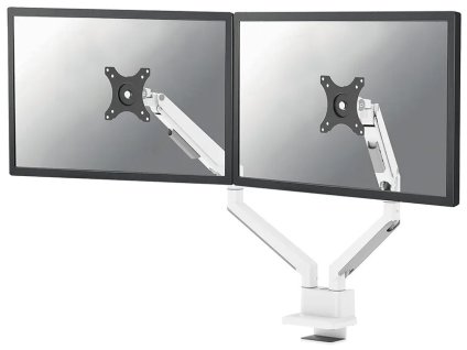 Neomounts DS70-250WH2 Neomounts NEXT Slim Desk Mount, double display (topfix clamp/grommet), white DS70-250WH2