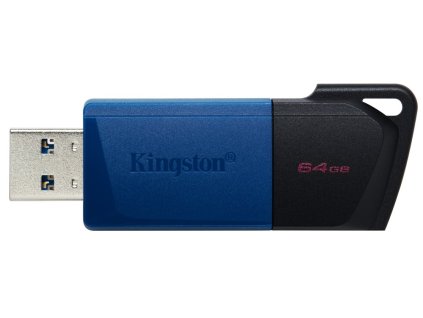 KINGSTON DataTraveler EXODIA M 64GB / USB 3.2 Gen1 / černá + modrá DTXM/64GB