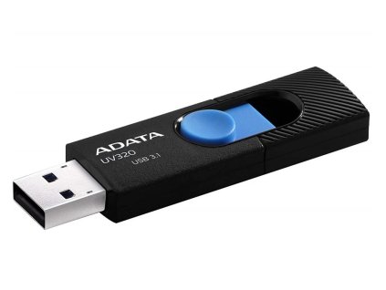 ADATA Flash disk UV320 128GB / USB 3.1 / černo-modrá AUV320-128G-RBKBL