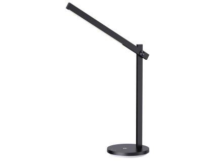 IMMAX LED stolní lampička BEAM/ Qi nabíjení/ 18W/ DC 12V/2A/ noční podsvícení/ stmívatelná/ sklápěcí rameno/ černá 08969L