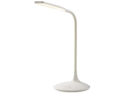NEDIS LED lampička/ dobíjecí/ 5VDC/ dotykové funkce/ přirozená, studená, teplá bílá/ stmívatelná/ 250 lm/ bílá LTLG3M1WT2
