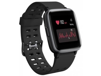 UMAX chytré hodinky U-Band P2 Black/ 1,3" IPS/ Bluetooth 4.2/ nRF52840/ ATM5/ iOS 8.0 +/ Android 4.3 +/ app Veryfit PRO UB530