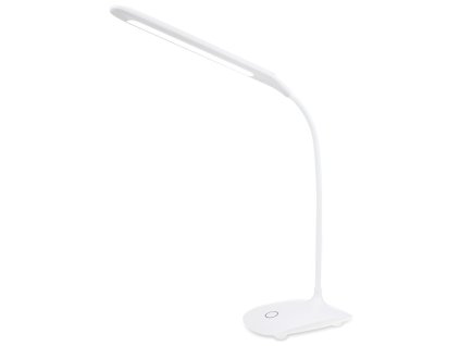 Colorway stolní LED lampa / CW-DL07FB-W/ Flexible 360°/ Integrovaná baterie / Bílá CW-DL07FB-W