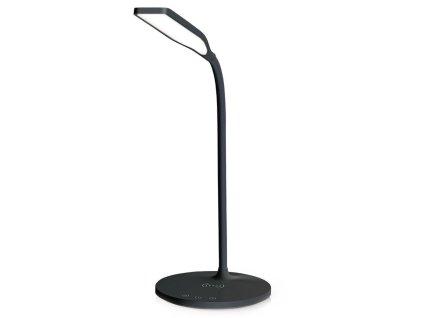 NEDIS LED lampička/ Qi nabíjení/ 15 W/ 100-240V/ přirozená, studená, teplá bílá/ stmívatelná/ 350lm/ 2700 - 6500K/ černá LTLGQ4M2BK