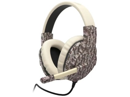 HAMA uRage gamingový headset SoundZ 333, béžovo-hnědý 186079