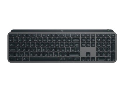 Logitech klávesnice MX Keys S/ bezdrátová/ Bluetooth/ USB-C/ US layout/ grafitová 920-011587