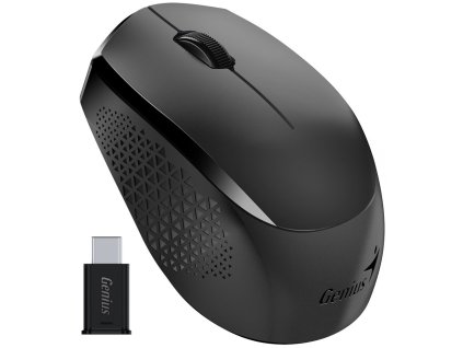 GENIUS NX-8000S Type-C/ 1200 dpi/ USB-C/ bezdrátová/ tichá/ černá 31030035400