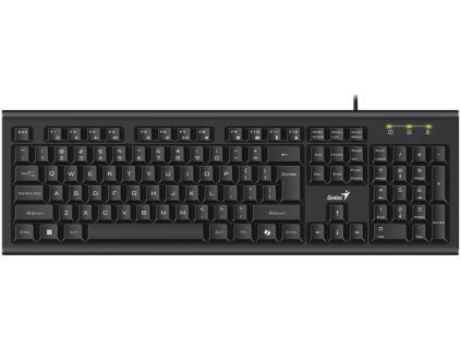 GENIUS KB-113 / Drátová/ Copilot/ USB/ černá/ CZ+SK layout 31300018403