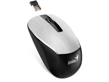 GENIUS NX-7015/ 1600 dpi/ Blue-Eye senzor/ bezdrátová/ stříbrná 31030019404