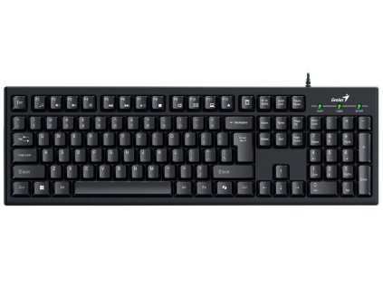 GENIUS KB-100/ Drátová/ Copilot/ USB/ černá/ CZ+SK layout 31300005423