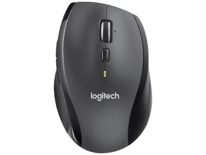 Logitech Marathon M705/ Bezdrátová/ Laserová/ 1000dpi/ 2.4GHz/ USB přijímač/ černo-stříbrná 910-001949