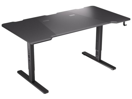 Endorfy herní stůl Atlas L / 150cm x 78cm / nosnost 80 kg / prostor na kabeláž / černý EY8E003