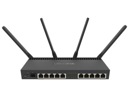 MikroTik RouterBOARD RB4011iGS+5HacQ2HnD, 4x 1,4 GHz, 10x Gigabit LAN, SFP+, 2,4, 5 GHz, 802.11ac, 4x4 MIMO L5 RB4011iGS+5HacQ2HnD-IN