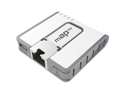 MikroTik RouterBOARD RBmAPL-2nD, mAP lite, ROS L4, 1xLAN, plast. krabice, napájecí adaptér RBmAPL-2nD
