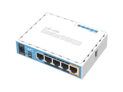 MikroTik hAP ac lite,RB952Ui-5ac2nD, 650MHz, 5x LAN, 2.4+5Ghz Wi-Fi 5, USB, 1x PoE out, L4 RB952Ui-5ac2nD