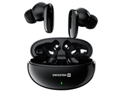 Swissten bluetooth TWS sluchátka Sonic - černá 54400211