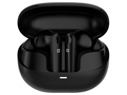 Swissten bluetooth anc sluchátka focus černá 51500200