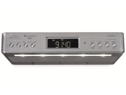 Soundmaster UR2045SI kuchyňské rádio s DAB+ / RDS / BT/  Duální alarm/ časovač / stříbrný UR2045SI