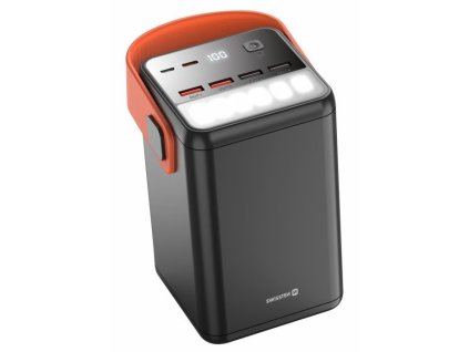 SWISSTEN POWER LINE POWER BANK 60000 mAh 65W POWER DELIVERY BLACK / svítilna 22013943