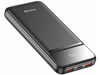 Swissten Power bank 10000 mAh POWER LINE II - černá 22013946