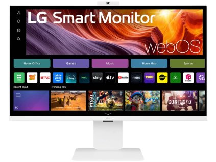 LG monitor 32U851SA-W 31,5" IPS 3841x2161/16:9/411cdm/5ms/USB-C/HDMI/BT/Wifi/webOS/zrcadlení/speaker/FHDkamera/výš.stav. 32U851SA-W.AEU