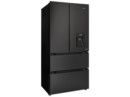 CONCEPT Americká lednice s dávkovačem vody LA6683ds TITANIA