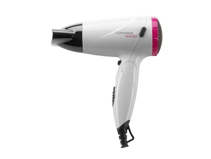 CONCEPT Fén na vlasy BEAUTIFUL bílá + růžová VV5740
