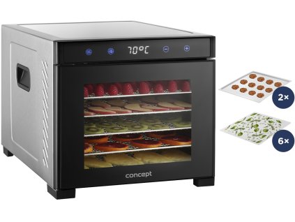 CONCEPT Sušička ovoce digitální 650 W SO2000