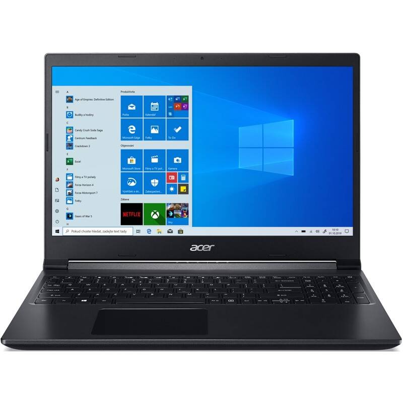 Notebook Acer Aspire 7 (A715-41G-R40P) (NH.Q8QEC.004) černý Vystaveno na prodejně-4511h.