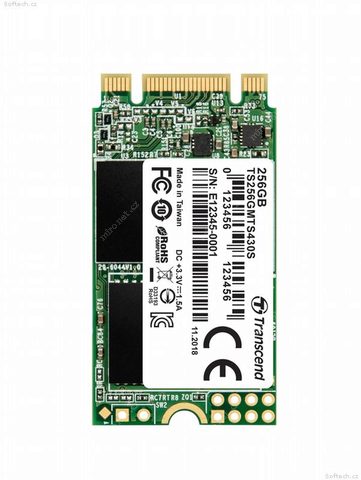 Transcend MTS430S, M.2 - 256GB