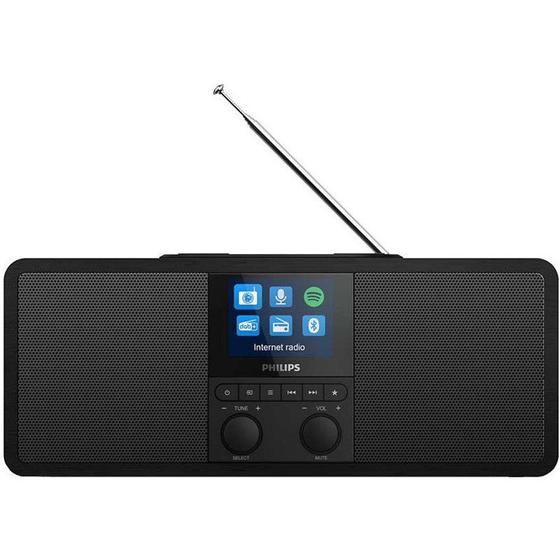 Internetový radiopřijímač Philips TAR8805 černý Vráceno ve 14ti denní lhůtě - oděrky