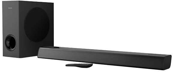 Soundbar Philips TAPB405 černý Vráceno-oděrky na subwooferu