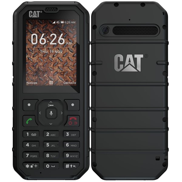 Mobilní telefon Caterpillar B35 4G Dual SIM černý Vráceno ve 14ti denní lhůtě