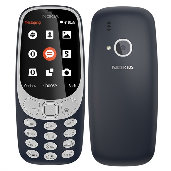 Mobilní telefon Nokia 3310 (2017) Dual SIM modrý Vráceno ve 14 ti denní lhůtě - Kosmetické oděrky