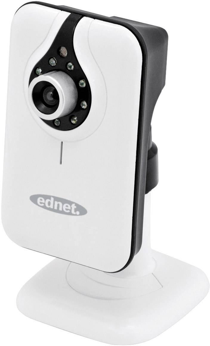 ednet CUBE 87240 LAN, Wi-Fi IP CCTV camera 640 x 480 p Nové zboží-Oděrky na postavci