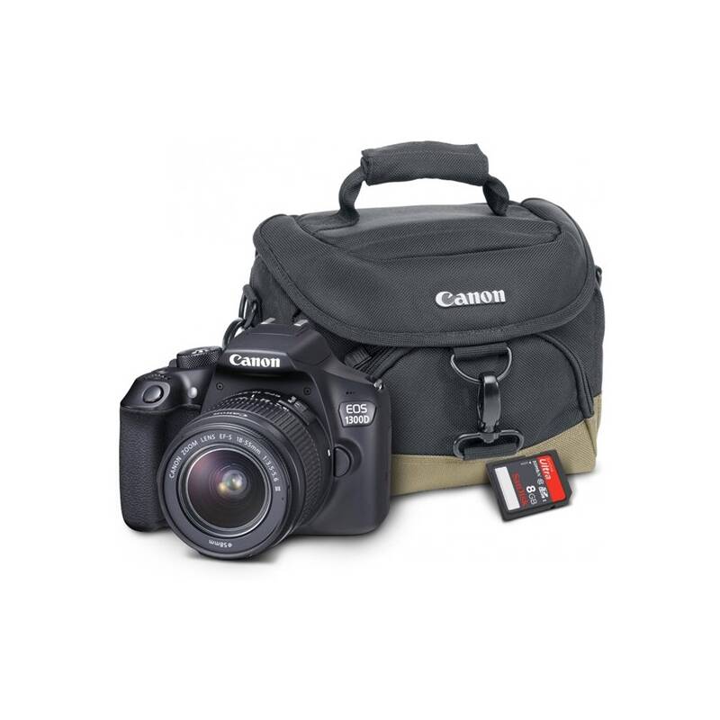 Digitální fotoaparát Canon EOS 1300D + 18-55 DC III + VUK černý