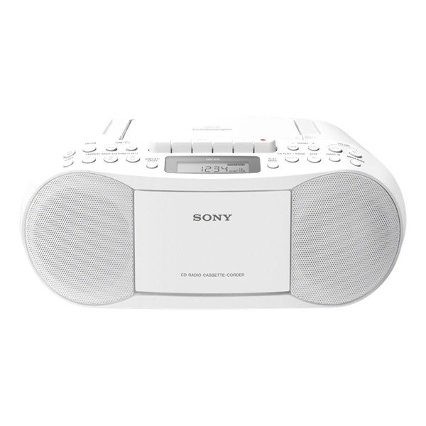 Radiopřijímač s CD Sony CFD-S70W bílý Použito -oděrky-nahr.obal-záruka 12 měsíců